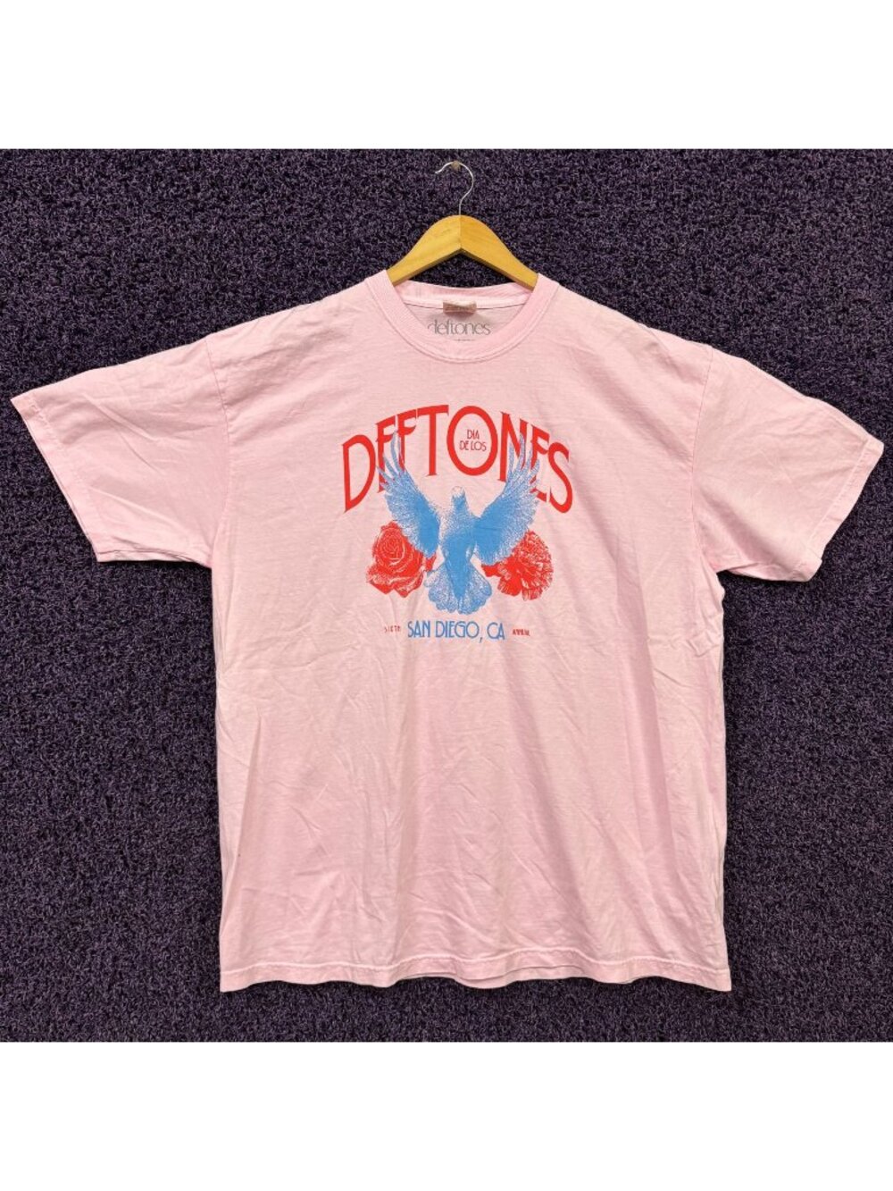 Deftones Dia De Los Deftones Dove T-Shirt Size 2X